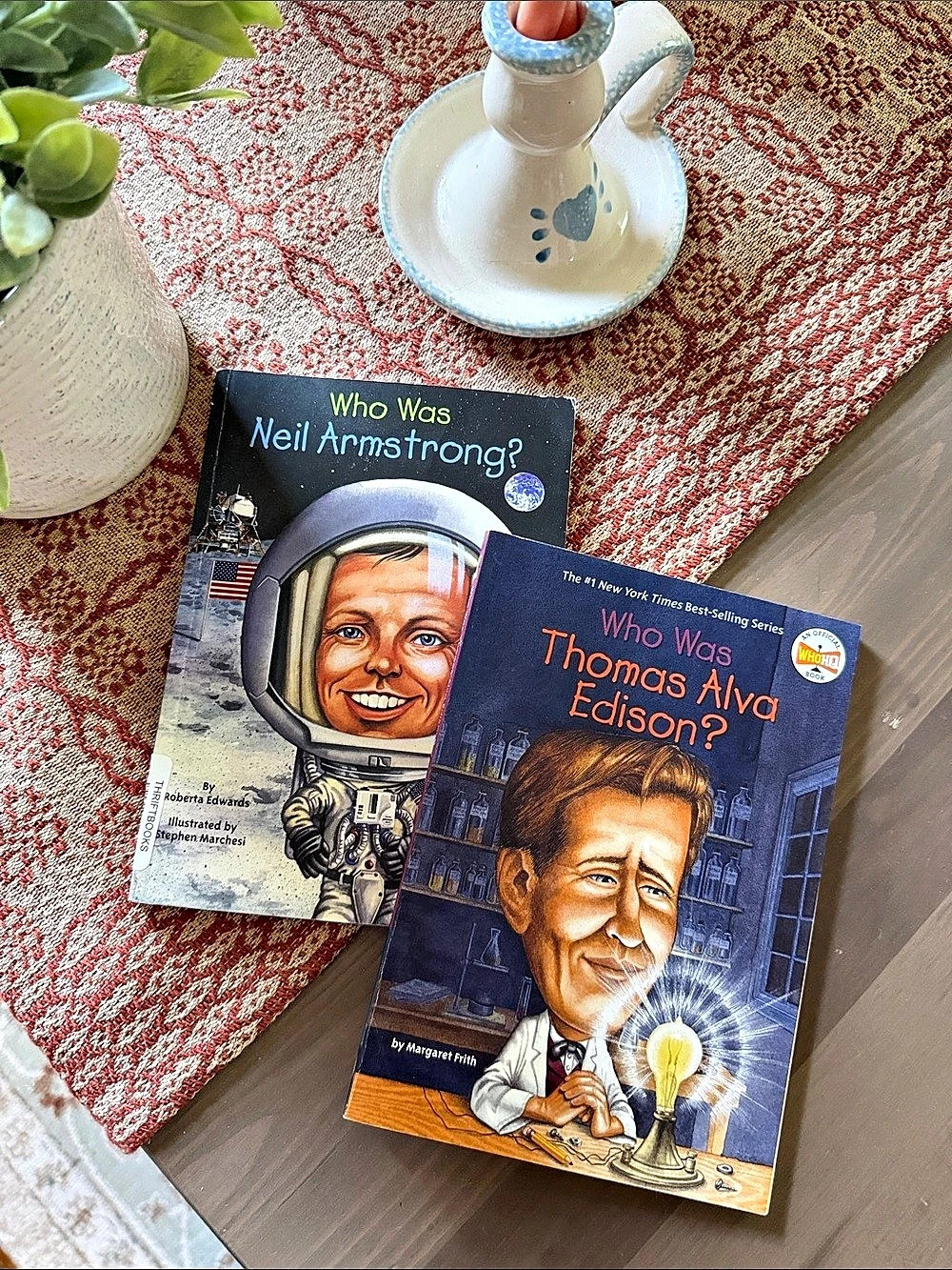 Who Was? Biography Books Set